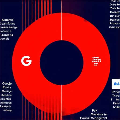 Infographic showing GBP strategies like Google Posts, review responses, and analytics analysis