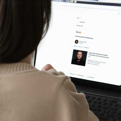 Deep Dive into GBP Optimization Person editing GBP profile on laptop