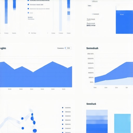 Google Insights and SEMrush analytics dashboard Screenshot of local SEO analytics tools showing profile performance metrics.