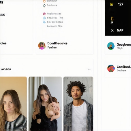 Screenshot of a well-optimized Google My Business dashboard displaying reviews, photos, and consistent business information.