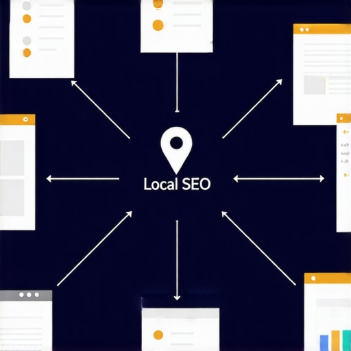 Diagram showing key signals that influence Google Maps rankings