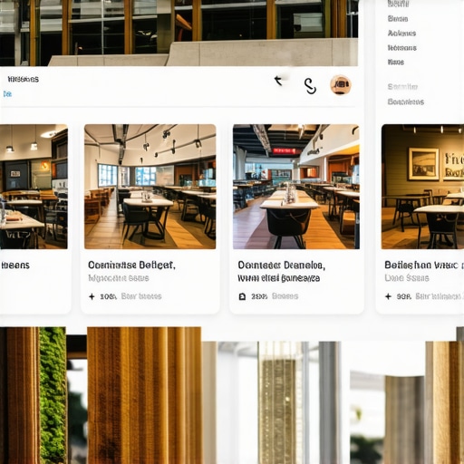 Google My Business profile showcasing high-quality images and local keywords