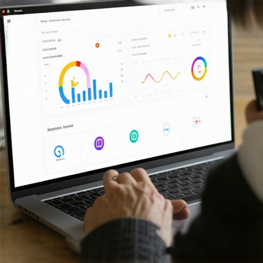 Optimizing Google Profile for 2026 Success Person analyzing Google Business Profile on laptop with data insights.