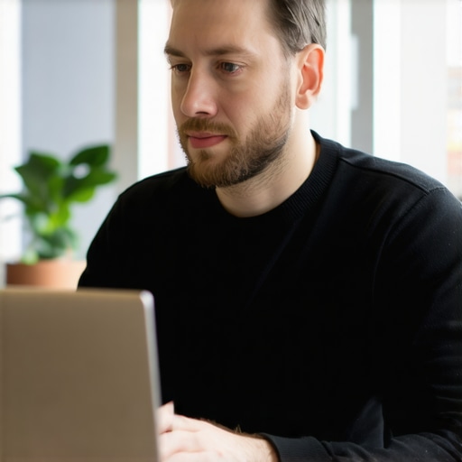 Expert analyzing local SEO metrics for better GBP performance.